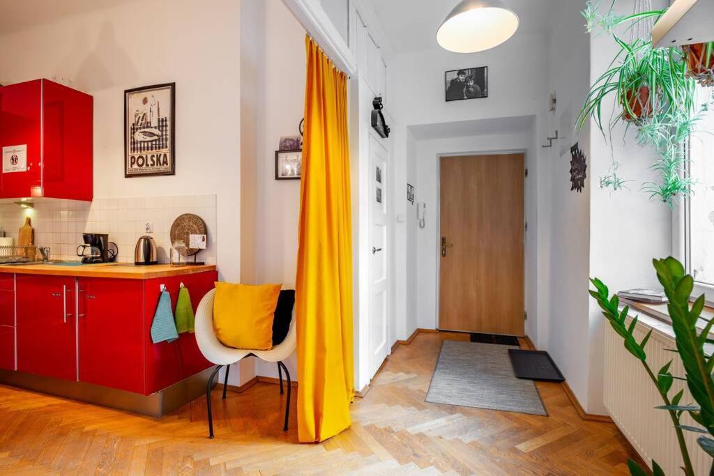 Blue Peace-Apartment With Free Parking In Center For 1-6 People Krakau Buitenkant foto