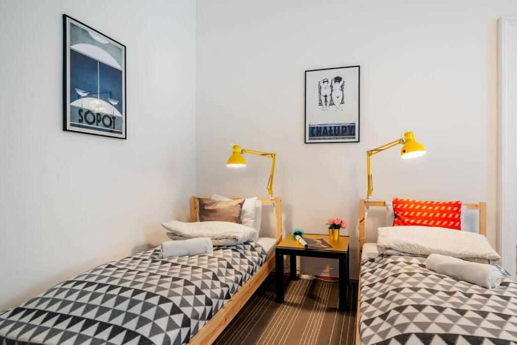 Blue Peace-Apartment With Free Parking In Center For 1-6 People Krakau Buitenkant foto